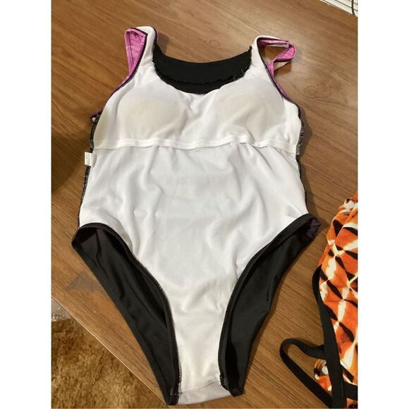 Womens One Piece Swimsuit M/10 - Picture 5 of 6